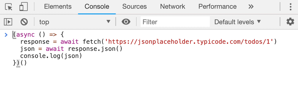 console 示例 console 示例